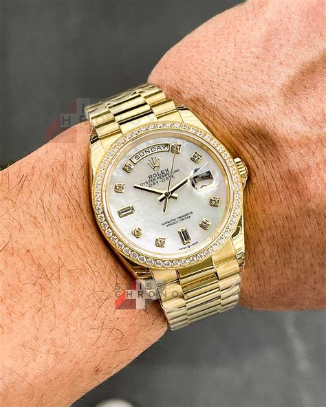 rolex day-date 36 128348rbr yellow gold|rolex day date watch.